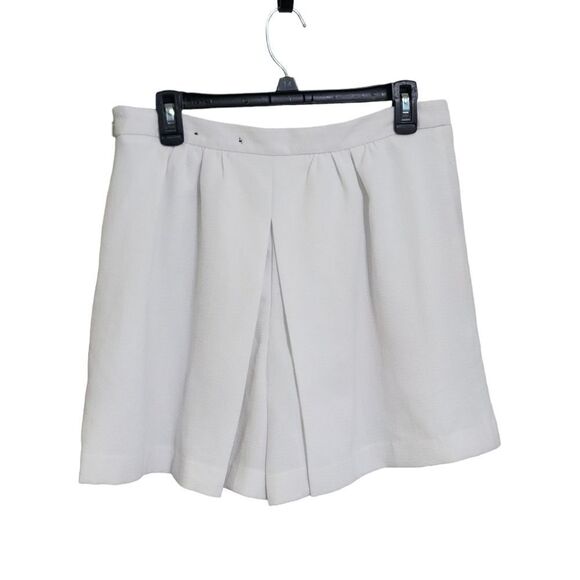 Worthington skorts white beachy clean minimalist side zip 6 - Picture 2 of 5